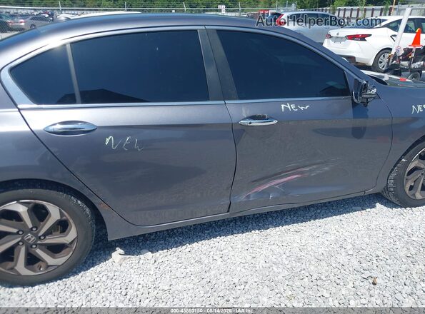 1HGCR2F89GA178961 2016 HONDA ACCORD Серый Вид спереди