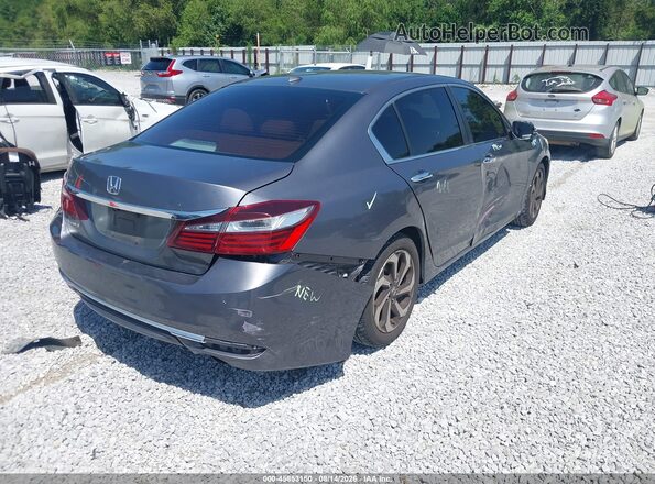 1HGCR2F89GA178961 2016 HONDA ACCORD Серый Задняя правая четверть