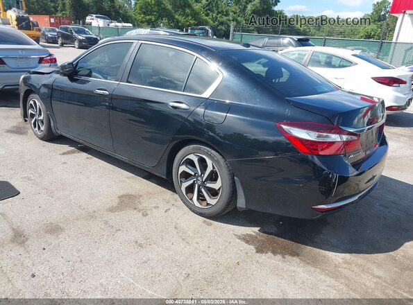 1HGCR2F89GA194593 2016 HONDA ACCORD Black Հետևի ձախ