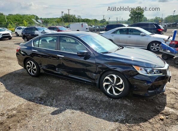 1HGCR2F89HA035672 2017 HONDA ACCORD Black წინა მარჯვენა