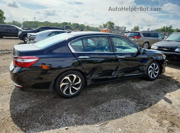 1HGCR2F89HA035672 2017 HONDA ACCORD Black უკანა მარჯვენა