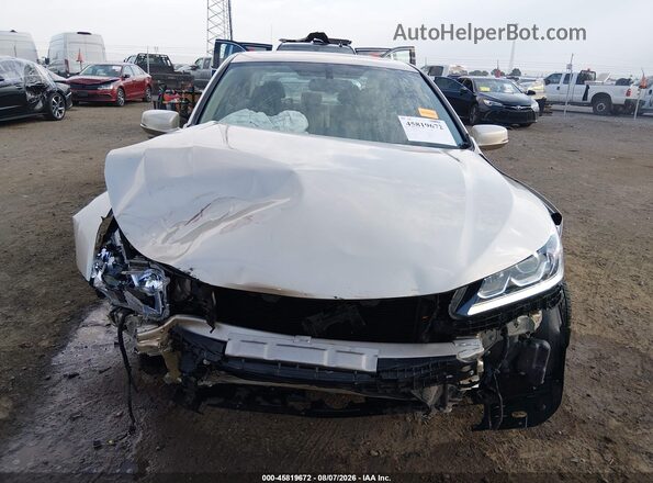1HGCR2F89HA053766 2017 HONDA ACCORD Gold Вид задньої частини салону