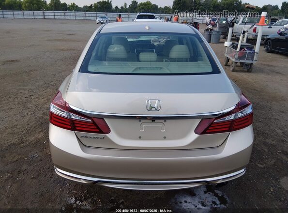 1HGCR2F89HA053766 2017 HONDA ACCORD Gold 