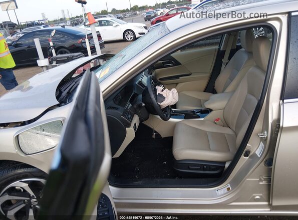 1HGCR2F89HA053766 2017 HONDA ACCORD Gold 