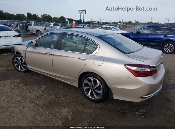 1HGCR2F89HA053766 2017 HONDA ACCORD Gold Задня ліва чверть