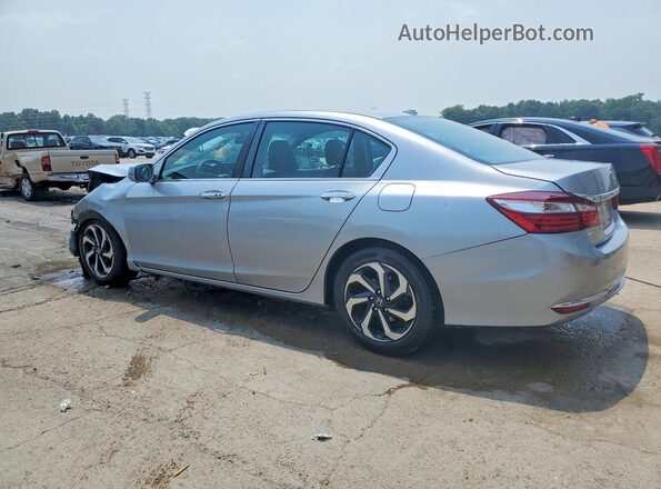 1HGCR2F89HA157271 2017 HONDA ACCORD Silver Trasero izquierdo