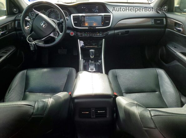 1HGCR2F89HA218134 2017 HONDA ACCORD Gray Առջևի վահանակի տեսք