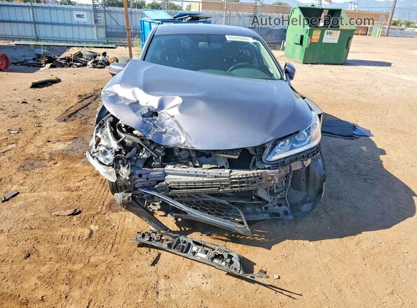 1HGCR2F89HA272632 2017 HONDA ACCORD Charcoal Вид спереду