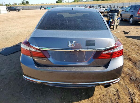 1HGCR2F89HA272632 2017 HONDA ACCORD Charcoal Вид ззаду