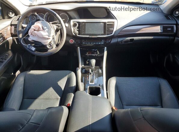1HGCR2F89HA272632 2017 HONDA ACCORD Charcoal Вид панелі приладів