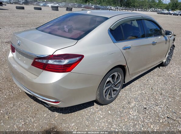 1HGCR2F89HA300414 2017 HONDA ACCORD Brown Tył prawy