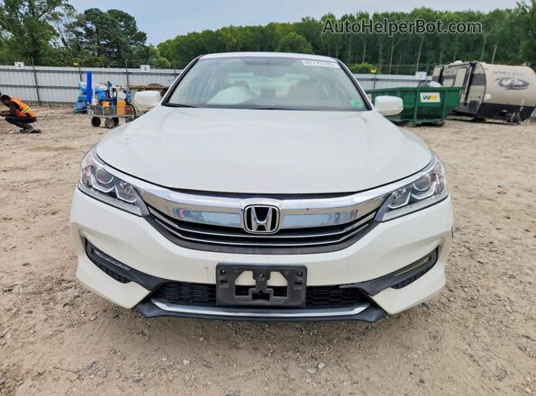 1HGCR2F8XGA002713 2016 HONDA ACCORD White წინა ხედი