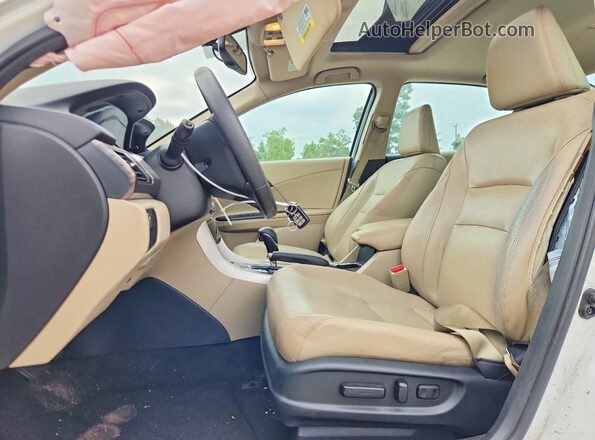 1HGCR2F8XGA002713 2016 HONDA ACCORD White წინა სალონის ხედი