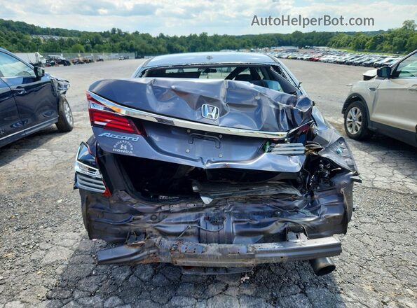 1HGCR2F8XGA014005 2016 HONDA ACCORD Blue Հետևի տեսք