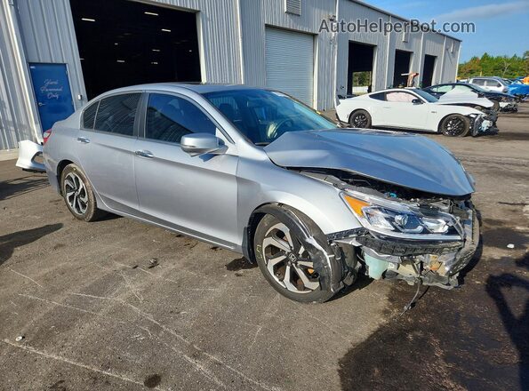 1HGCR2F8XGA041107 2016 HONDA ACCORD Silver წინა მარჯვენა