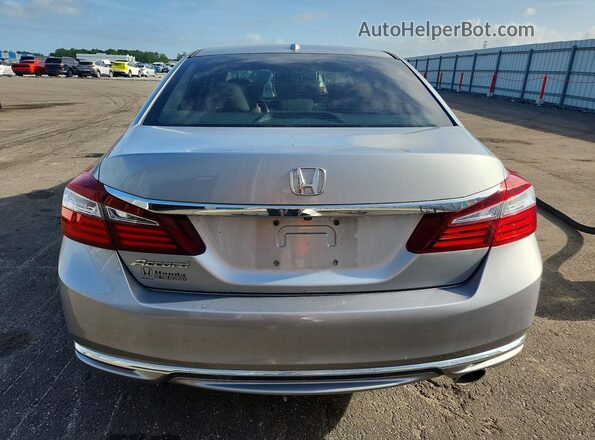 1HGCR2F8XGA041107 2016 HONDA ACCORD Silver უკანა ხედი