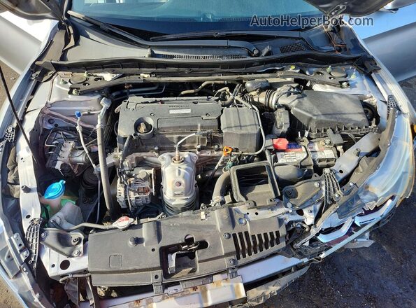 1HGCR2F8XGA041107 2016 HONDA ACCORD Silver უკანა სალონის ხედი