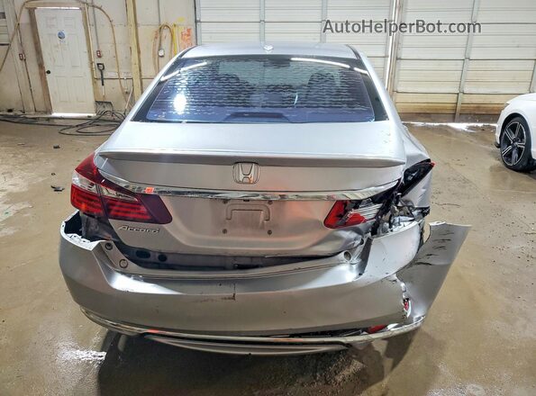 1HGCR2F8XGA078576 2016 HONDA ACCORD Серебряный Вид сзади