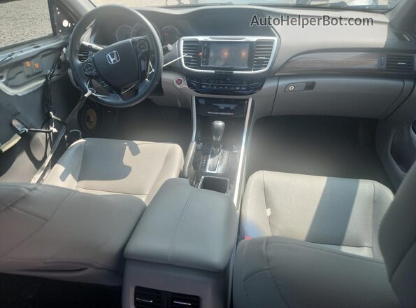 1HGCR2F8XGA151851 2016 HONDA ACCORD Silver Առջևի վահանակի տեսք