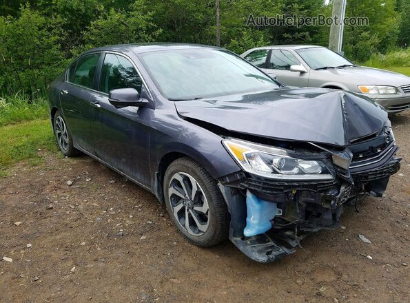 1HGCR2F8XGA801407 2016 HONDA ACCORD Charcoal Առջևի աջ