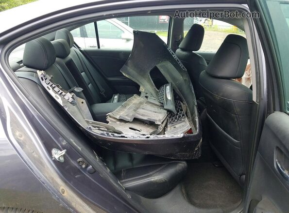 1HGCR2F8XGA801407 2016 HONDA ACCORD Charcoal Հետևի նստատեղերի տեսք