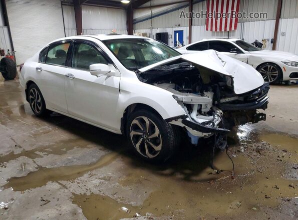 1HGCR2F8XHA098442 2017 HONDA ACCORD White Առջևի աջ