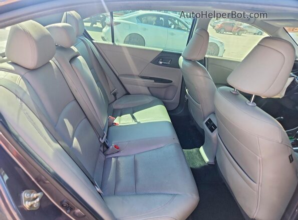 1HGCR2F90GA124487 2016 HONDA ACCORD Gray უკანა სავარძლების ხედი