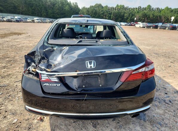 1HGCR2F90GA165878 2016 HONDA ACCORD Black Vista trasera