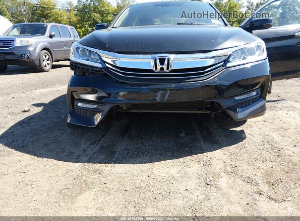 1HGCR2F92HA019516 2017 HONDA ACCORD Black Vista frontal