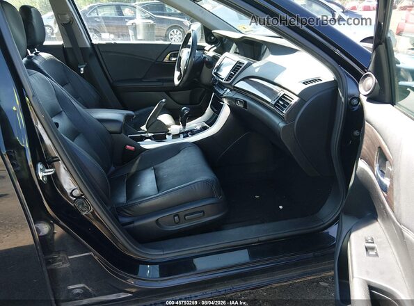 1HGCR2F92HA019516 2017 HONDA ACCORD Black Vista interior delantera