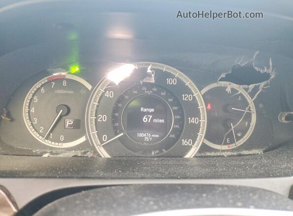1HGCR2F92HA092272 2017 HONDA ACCORD Gray Vista del cuadro de instrumentos
