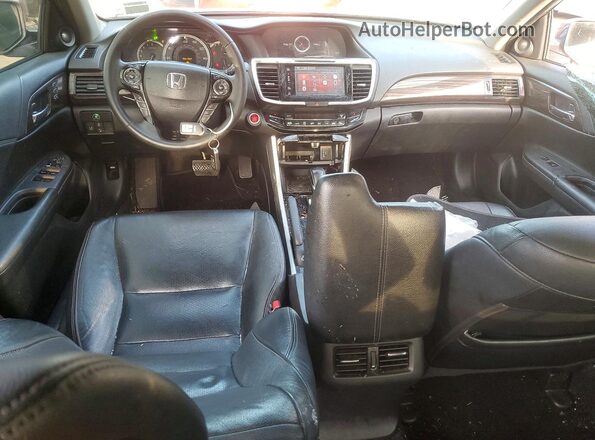 1HGCR2F92HA092272 2017 HONDA ACCORD Gray Vista del salpicadero