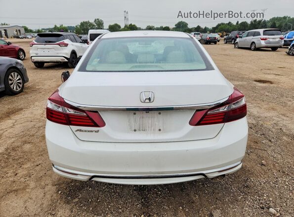 1HGCR2F93HA062276 2017 HONDA ACCORD White Widok z tyłu