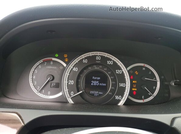 1HGCR2F94GA022416 2016 HONDA ACCORD Blue Widok zestawu wskaźników
