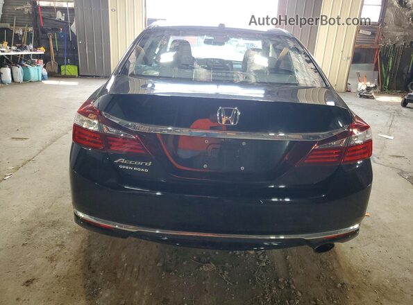 1HGCR2F94HA131895 2017 HONDA ACCORD Black უკანა ხედი
