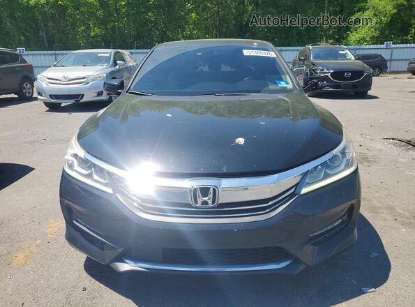 1HGCR2F94HA251986 2017 HONDA ACCORD Black Դիմացի տեսք