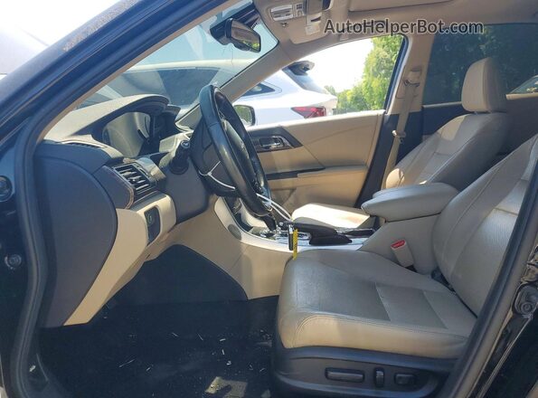 1HGCR2F94HA251986 2017 HONDA ACCORD Black Սալոնի դիմացի տեսք