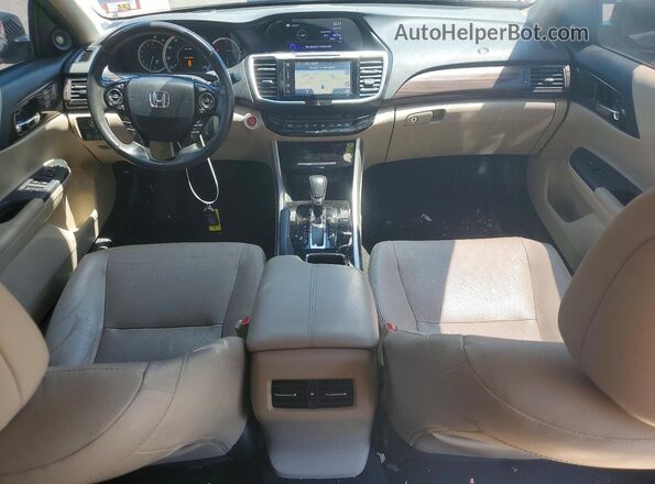 1HGCR2F94HA251986 2017 HONDA ACCORD Black Առջևի վահանակի տեսք