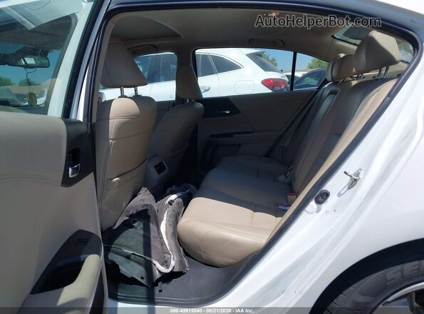 1HGCR2F98GA086054 2016 HONDA ACCORD White Vista de la etiqueta del VIN