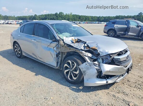 1HGCR2F98GA177812 2016 HONDA ACCORD Silver Передня права чверть