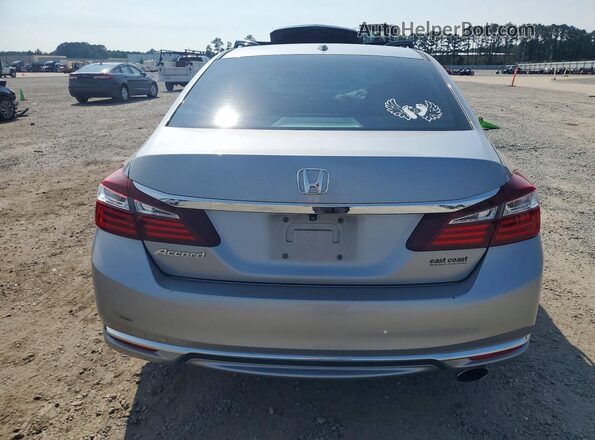 1HGCR2F98GA177812 2016 HONDA ACCORD Silver Вид ззаду