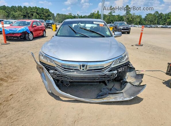 1HGCR2F99GA017194 2016 HONDA ACCORD Silver Widok z przodu