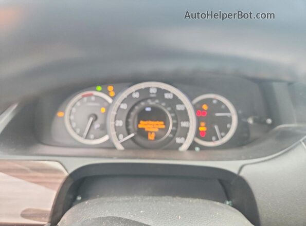 1HGCR2F99HA054568 2017 HONDA ACCORD Silver Вид щитка приладів