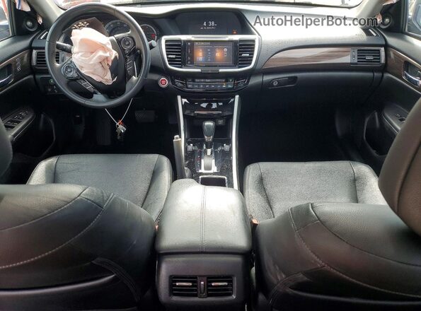 1HGCR2F99HA256438 2017 HONDA ACCORD Gray Առջևի վահանակի տեսք