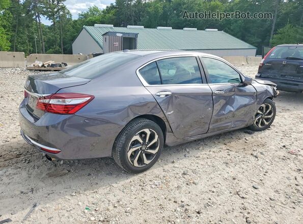 1HGCR2F99HA256438 2017 HONDA ACCORD Gray Հետևի աջ