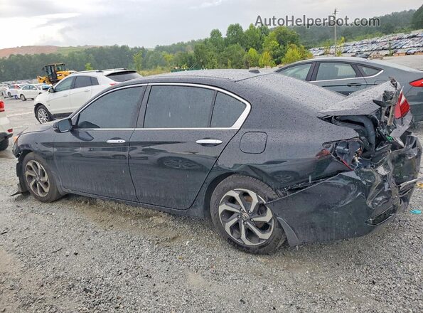 1HGCR2F9XHA216871 2017 HONDA ACCORD Black Trasero izquierdo
