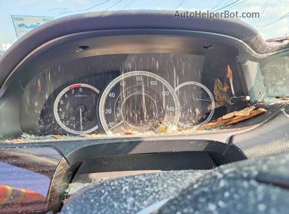 1HGCR3F03GA017652 2016 HONDA ACCORD Gray Вид щитка приладів