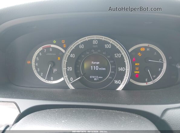 1HGCR3F07GA007187 2016 HONDA ACCORD White უკანა სავარძლების ხედი