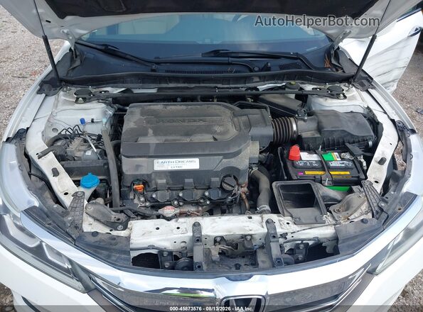 1HGCR3F07GA007187 2016 HONDA ACCORD White უკანა ხედი