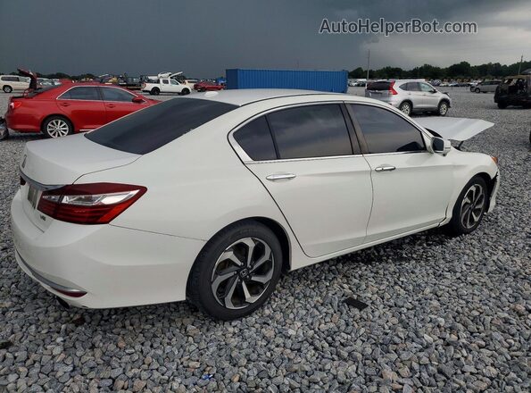 1HGCR3F07GA026466 2016 HONDA ACCORD White Trasero derecho
